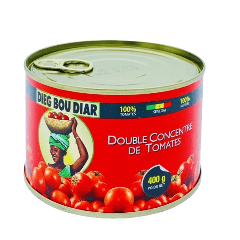 DIEG BOU DIAR double concentré de tomates pot 400G